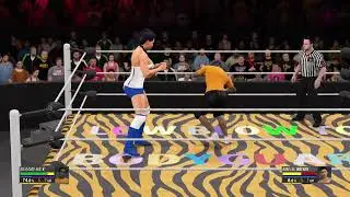 WWE 2K16: Low blow To Babe Lee Watson