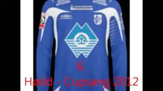 Topp 10 norske fotballsanger