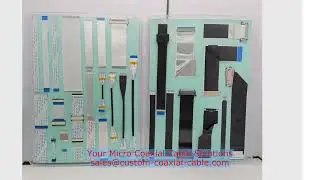100 pin micro coaxial cable Mexico factory IPEX 20498-R26E-30 COAX CBL MHF7S TO MHF7S 5.9 Smart Inte