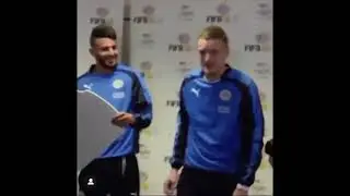 Vardy was MAD at his first FIFA card