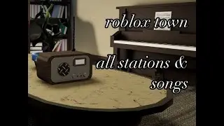 roblox town: all radio stations & music