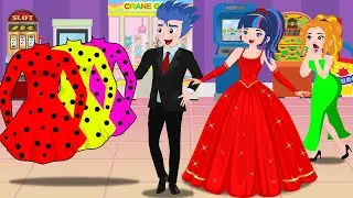 Princess Dress Up & Makeup Contest - Hilarious Cartoon Animation
