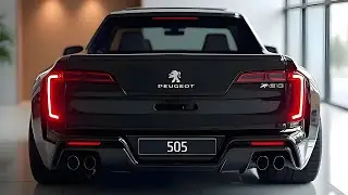 🔥 Nueva Peugeot 505 Pickup Truck 2027 | Primer Vistazo al Lanzamiento Oficial 😱 El Cl&aacute;sico Regresa
