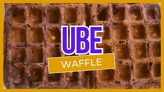 UBE Waffle | Pinoy Flavor