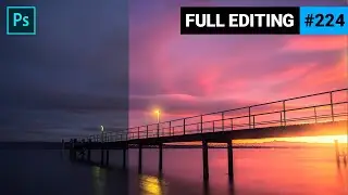Enhancing vibrant Sunrise Colours with Adobe Photoshop | QE #224