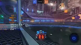 Rocket League - i5 11400F + RX 6700 XT - 1080p Max Settings - Benchmark Fps Test