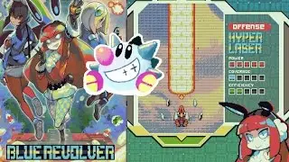 Let's Play Blue Revolver: Beautiful Cute Customizable Pixely Bullet Hell!