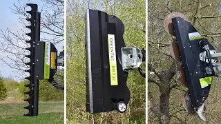 Anbaugeräte für Bagger | Heckenschneiden | GreenTec