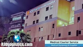 Medical Courier: Johnson & Johnson and HCA Florida Kendall Hospital, Pickup and Delivery Services