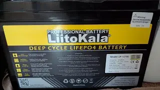 Тест аккумулятора LiitoKala 180Ah 12v               LiitoKala 180Ah 12v Battery Test