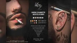 KARMAZZ   Drew Cigarette Mouth & Ears   Unrigged