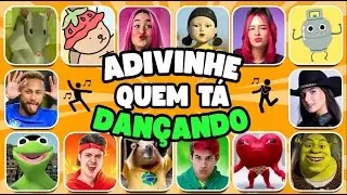 Adivinhe quem tá DANÇANDO 🕺🏻🎶 Neymar, Enaldinho, Rato Milton, Bobbie Goods, Shrek, Emilly Vick, Void