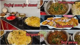 Perfect menu for dawat |Delicious Pakistani food vlog