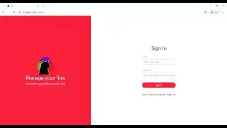 Serv-r Storge Demo
