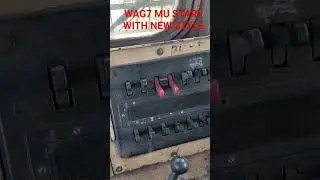 How to energized WAG7 Multiple Unit with new style👍