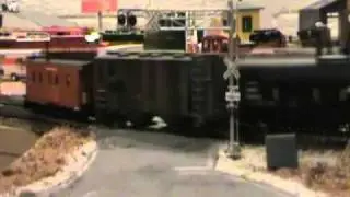 Milwaukee Road U23B # 132 visits schul4's BNSF Layout!