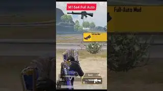 M16a4 full auto  attachment/ how to fire m16a4  in full auto #viral #pubg #viral #shorts