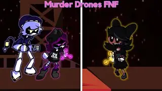 فرايدي نايت فانكين مود FNF Mod Murder Drones Concept OneShot 🤍 (Perfect Combo) A/iOS/PC