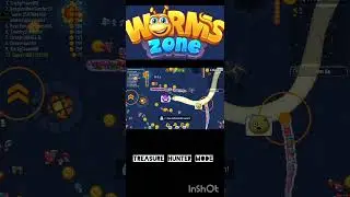 Worms Zone Treasure Hunter Mode Snake 🐍 skin #play #games #wormgames #wormszone