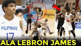 LeBron Lopez nag-ala LBJ, may nakatikim ng SIKO ni June Mar! | Gilas vs Malaysia Highlights
