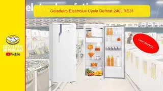 Geladeira Electrolux Cycle Defrost 240L RE31  /  LAN&Ccedil;AMENTO IMPERD&Iacute;VEL DA ELECTROLUX