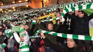 CELTIC 38,000 HOOPS FANS UNITE AS ONE IN AMAZING YNWA