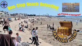 HOTSPOT AT BLACKPOOL! #hotspot #metaldetecting #uk