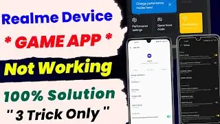 Realme Game App not Working | Realme Game App problem | Realme Ui Game Center App Problem Solution