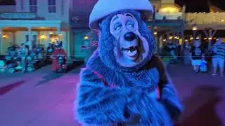 Country Bears Working Crowd Control at Mickey's Not So Scary Halloween Party