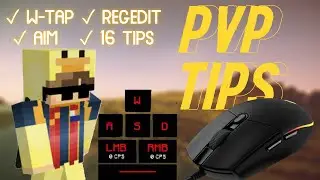 PvP Tips #1 | GU&Iacute;A DEFINITIVA 2021 ✓16 tips ✓Minecraft 1.8 , 1.7 ✓Regedit