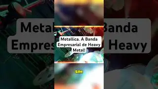 Metallica_ A Banda Empresarial de Heavy Metal!🎸 #portugal #brasil #podcast #musica V&ecirc;