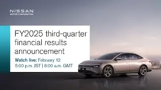 Live: Nissan FY2025 third-quarter financial results announcement​