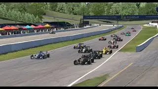 iRacing Motorsport Simulator - Super Formula Lights (fixed setups) - Road Atlanta - 20 min race