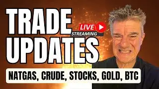 🔴 LIVE Analysis: CRYPTO!! Natural Gas, Oil, Stocks, Gold, Commodities
