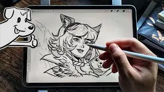How to draw Squirrel Girl (from Marvel Rivals) 🐿️