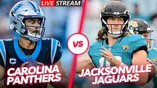 PANTHERS VS JAGUARS/LIVE GAME REACTION/PLAY BY PLAY/LIVE STREAM