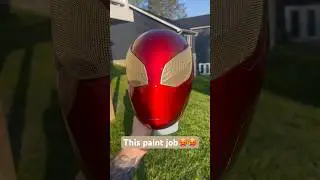 So happy with this paint job! Tutorial out this week! #spiderman #marvel #cosplay #3dprinting