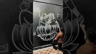Durga devi sitting in the flower #shorts #durga #trending #foryou ￼
