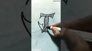 𝐉 - How To Draw J latter in design || #yaadaatinahin #art4latter #jlatter #design #drowning