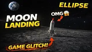 Ellipse Game Me Moon Landing 😱🚀 | First Player on Moon 😂