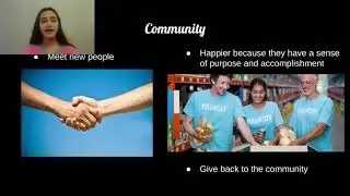 Benefits of Volunteering | Melanie Barros | Warren Middle School