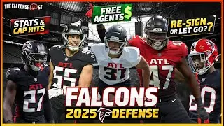 Atlanta Falcons 2025 Defense Breakdown | Stats, Cap Hits, Free Agents