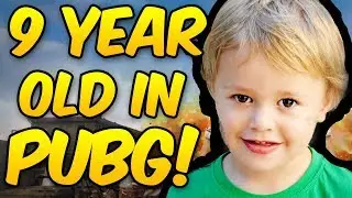 9-ЛЕТНИЙ РЕБЁНОК ИГРАЕТ В PUBG! Уморительная игра