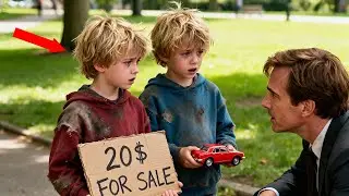 Millionaire CEO Watches Twins Sell a Toy Car to Save Their Mom &mdash; Their Lives Will Never Be the Same