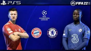 FIFA 22 - Chelsea Vs Bayern Munich - UEFA Champions League Final Match | Full match PS5 Gameplay