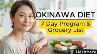 Eat Like Okinawa Without Buying Japanese Foods| Plate Template + Grocery List