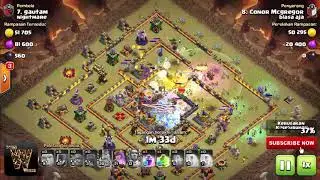 Serangan War Giant Level 7 Max VS Bowler Max| Clans_Biasa aja