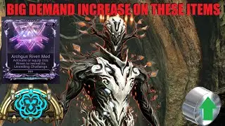 Предметы Warframe, которые сильно выросли в цене после Devstream