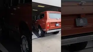 Our 1979 International Harvester Scout II freshly detailed #scout #classictrucks #4x4 #trucks