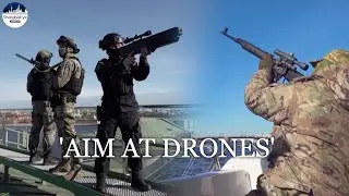 Police in Russia debut new anti-drone unit following Kremlin incident, launched onV-Day celebrations